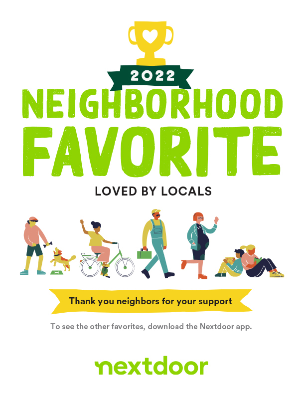 2022 Neighborhood Favorite Loved by Locals